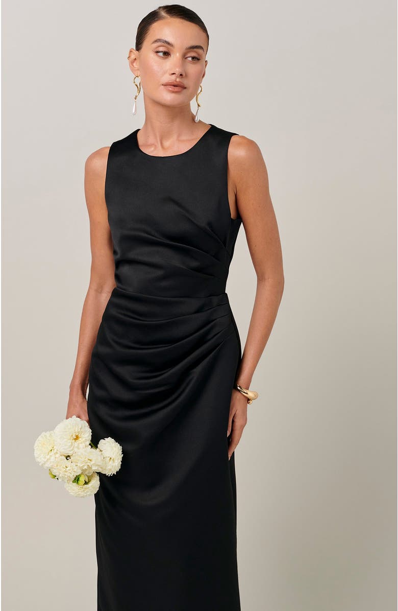 BWLDR Estrella Gown, Alternate, color, Black