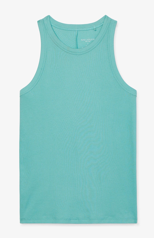 M.m.lafleur Aubry Crewneck Tank In Blue