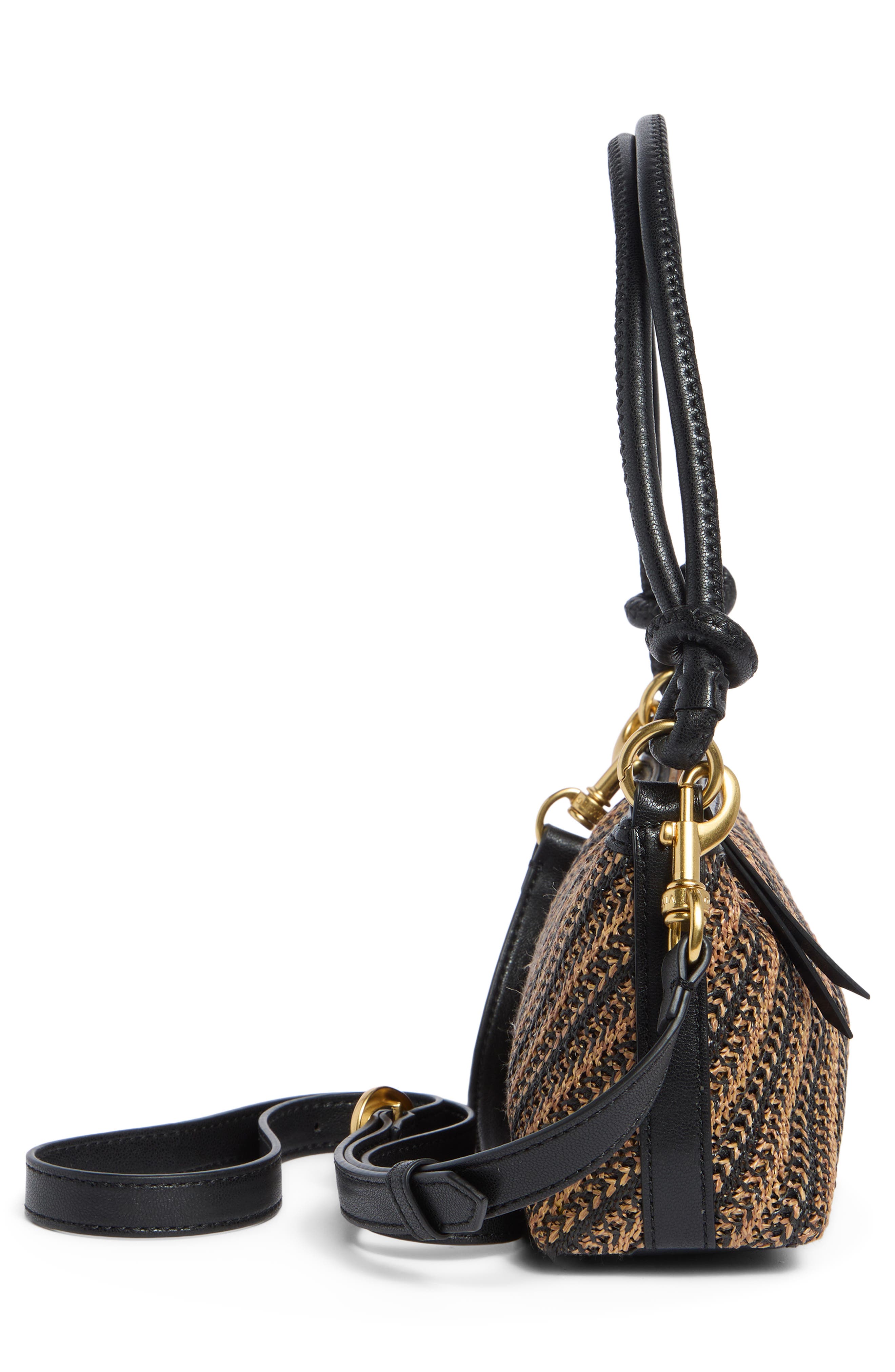 Vince Camuto Paula Shoulder Bag, Alternate, color, Black Natural