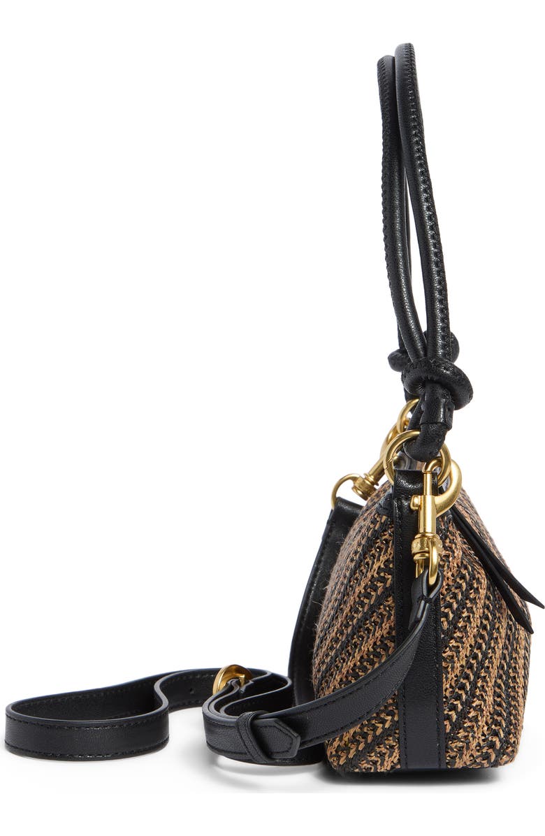 Vince Camuto Paula Shoulder Bag, Alternate, color, Black Natural