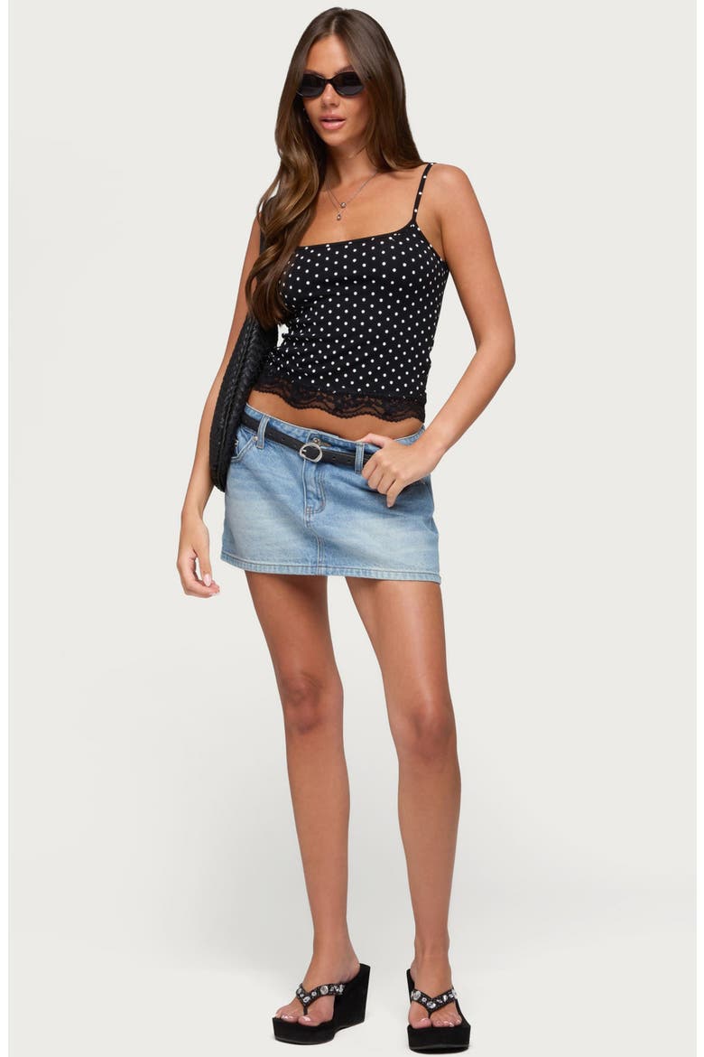 Lyle Polka Dot Camisole, Alternate, color, BLACK-AND-WHITE
