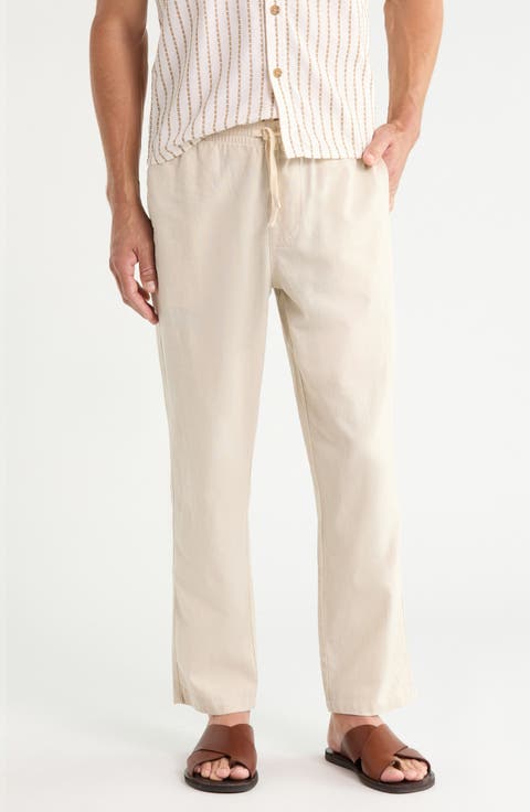 Linen & Cotton Jam Pants