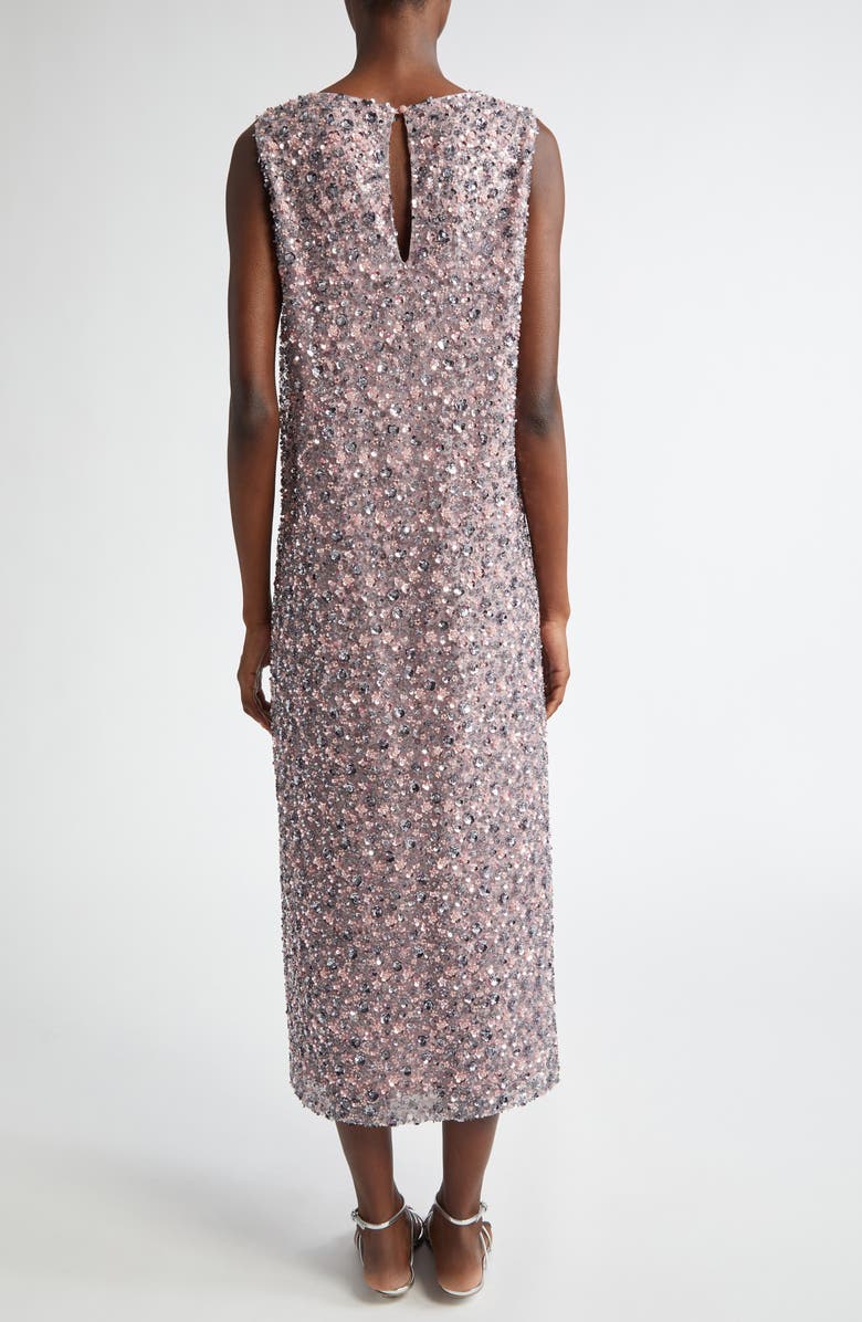 La Vie Style House Bead & Sequin Embellished Shift Dress, Alternate, color,