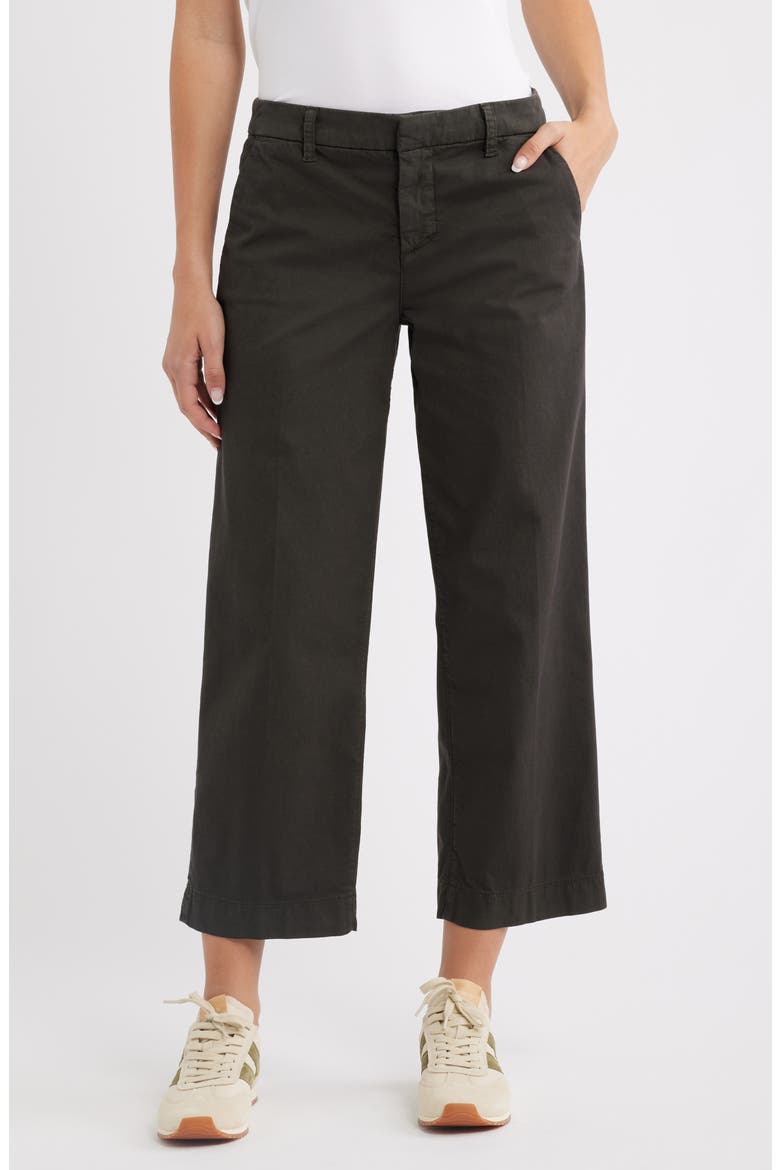 Westport Wide Leg Pants, Main, color, FOREST