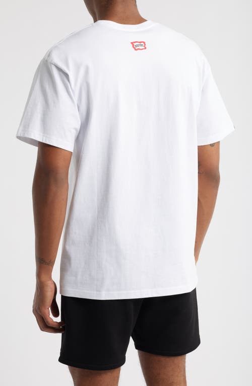Icecream Pieces Graphic T-shirt In White