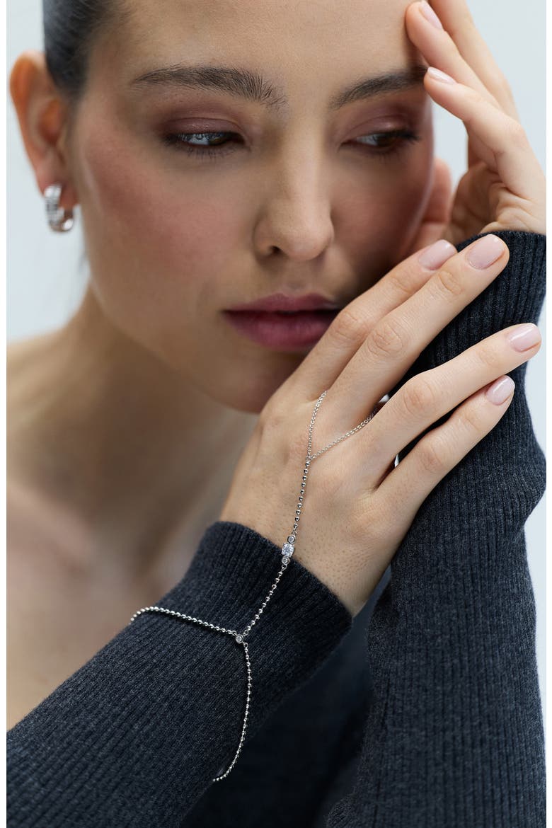 Delancey Hand Chain, Alternate, color, RHODIUM