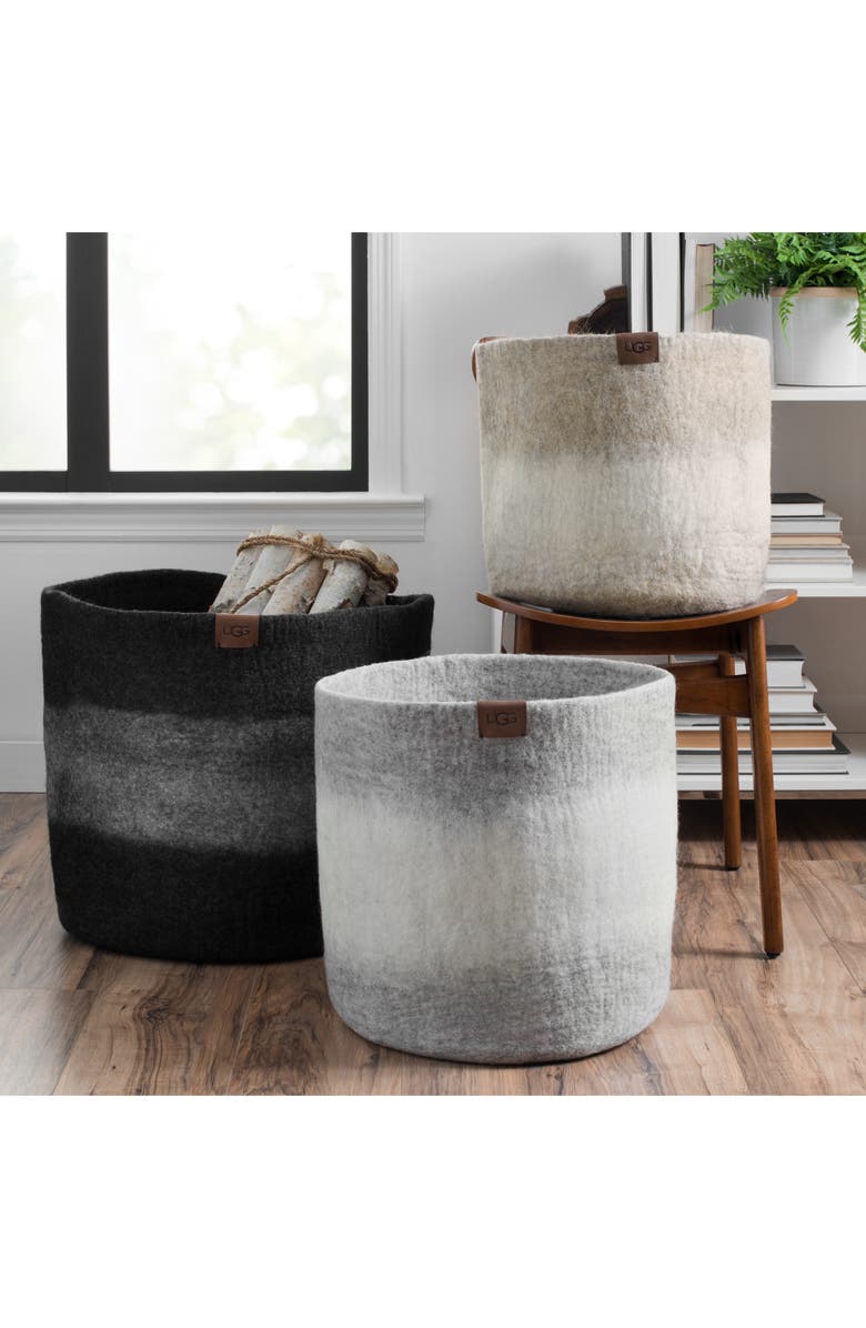 UGG<sup>®</sup> Vista Mar Felted Wool Basket, Alternate, color, 