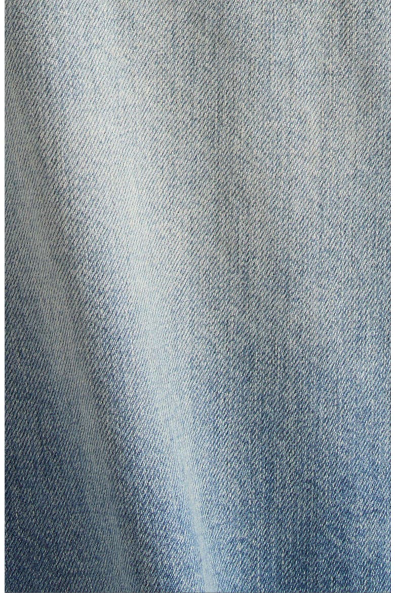 Wrap Front Denim Wide Leg Jeans, Alternate, color, OLD BLUE