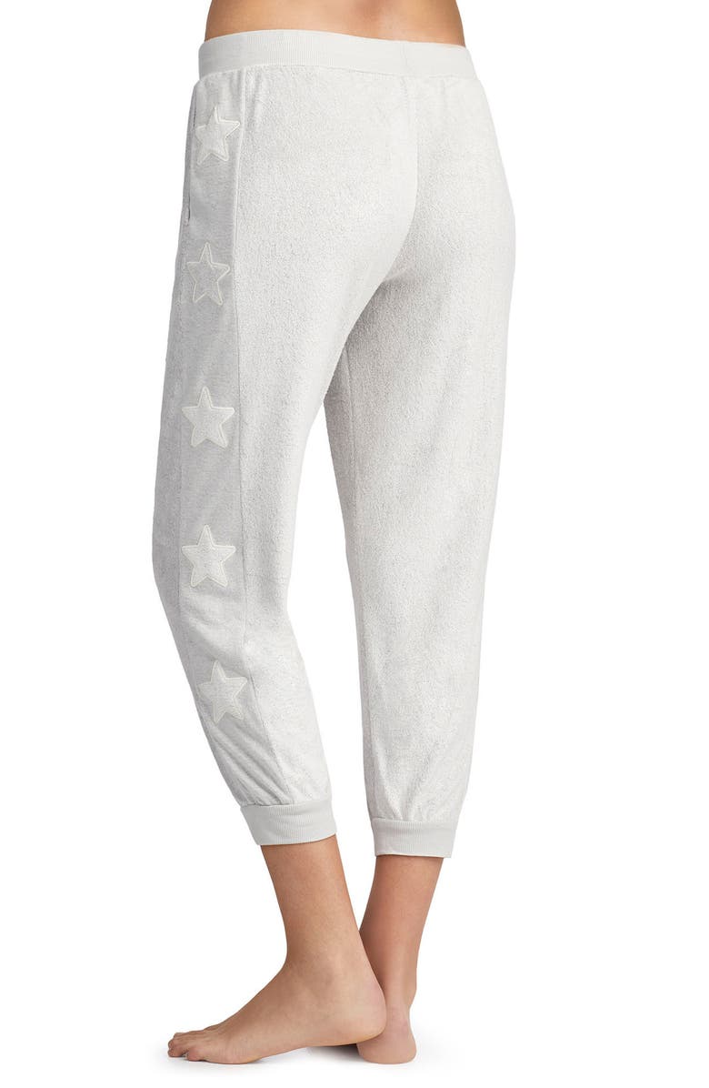 Room Service Pjs Crop Terry Joggers, Alternate, color, 