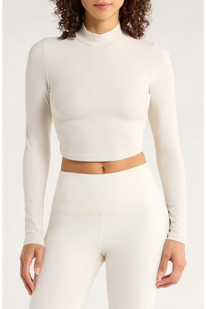Cloud Open Back Crop Top, Main, color, MOONBEAM