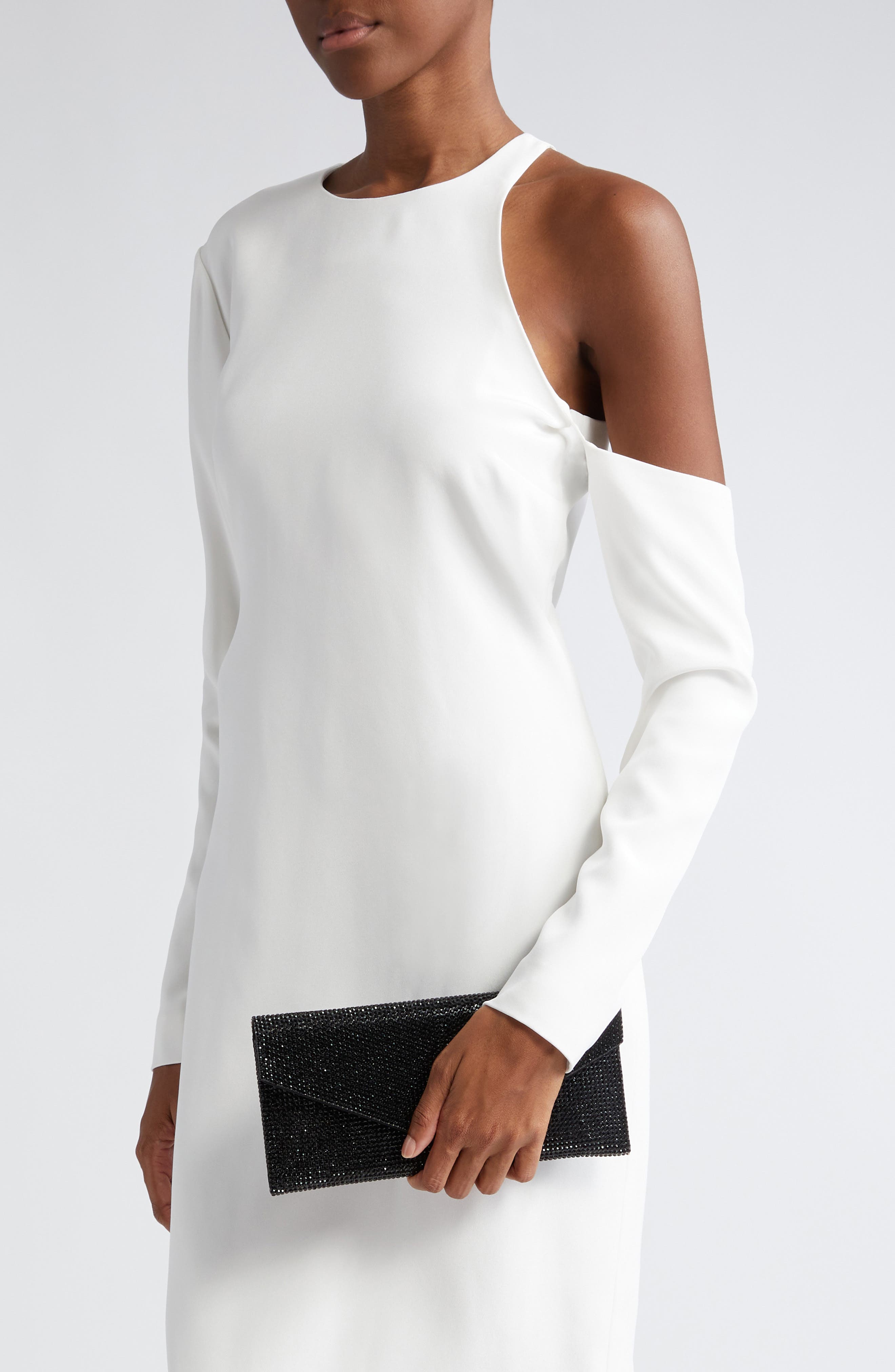 JUDITH LEIBER COUTURE Beaded Envelope Clutch, Alternate, color, 