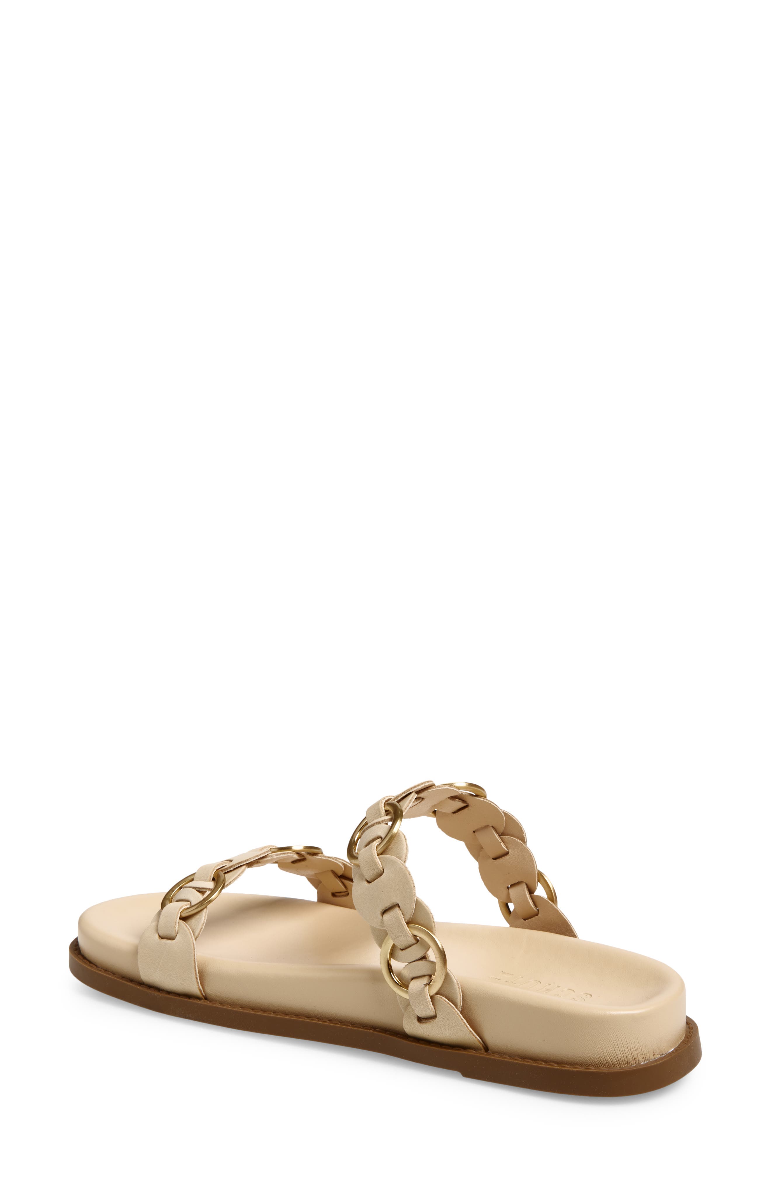 Schutz Selina Sporty Sandal, Alternate, color, Natural Nibs