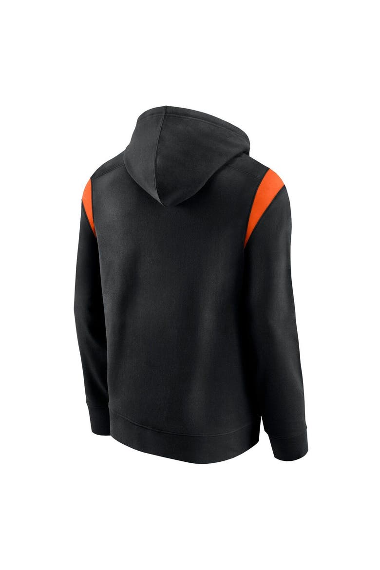 Men's Fanatics Branded Black Oklahoma State Cowboys Gym Rat Pullover Hoodie, Alternate, color, Black