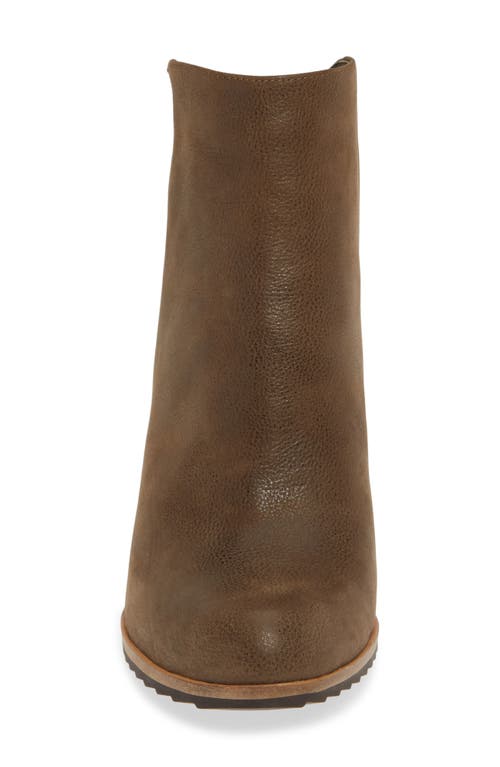Linea Paolo Wesley Wedge Bootie In Brown