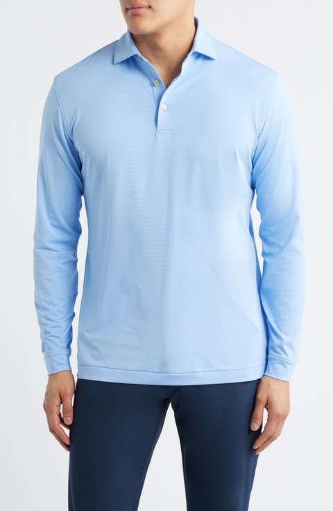 Holden Solid Long Sleeve Performance Polo