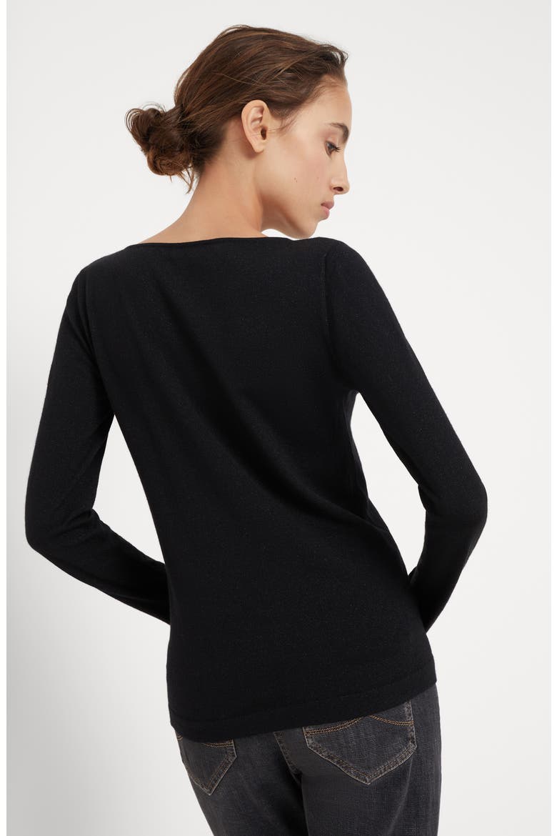 Sparkling sweater, Alternate, color, Black