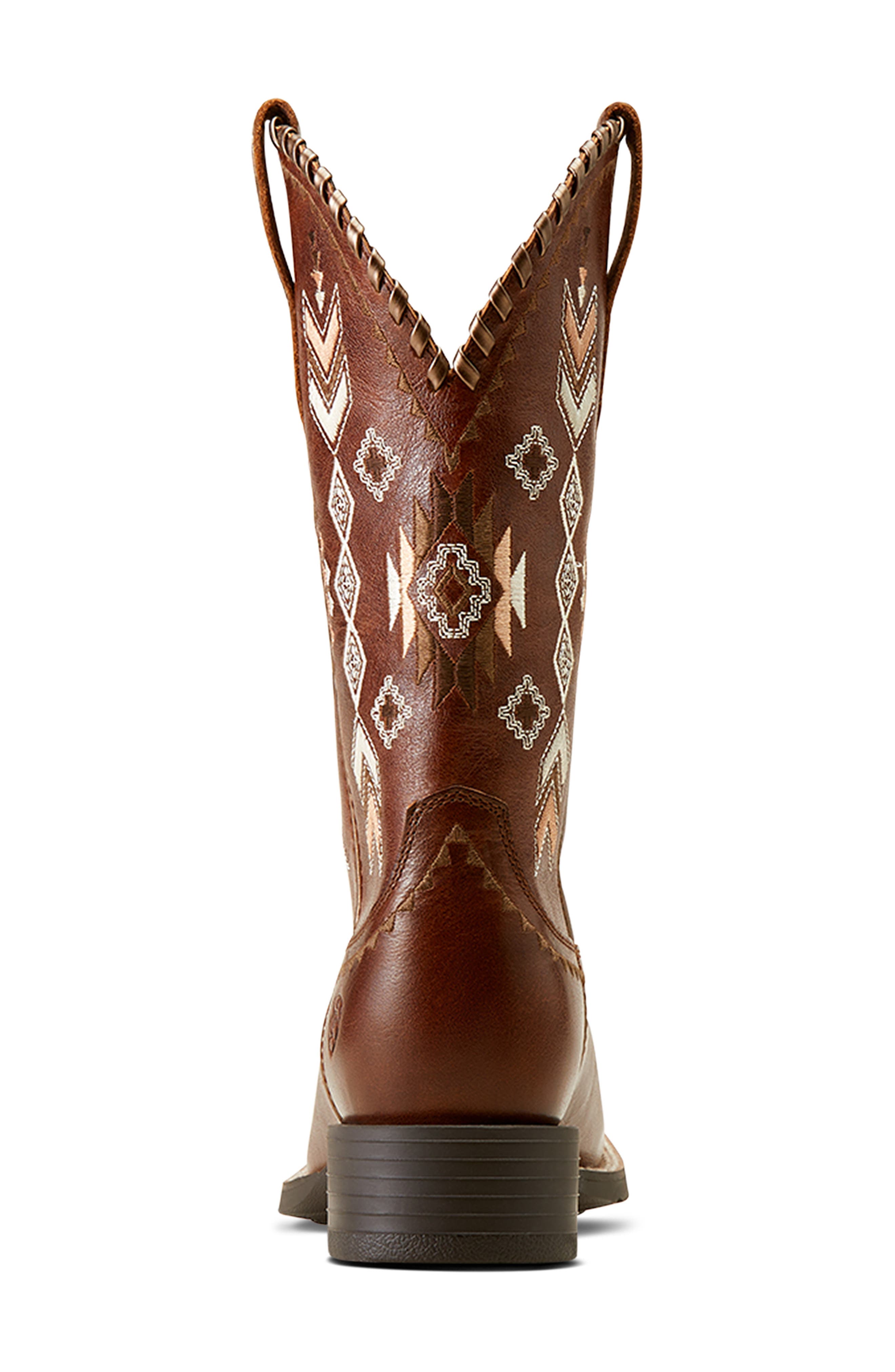 Ariat Round Up Western Boot, Alternate, color, Brown
