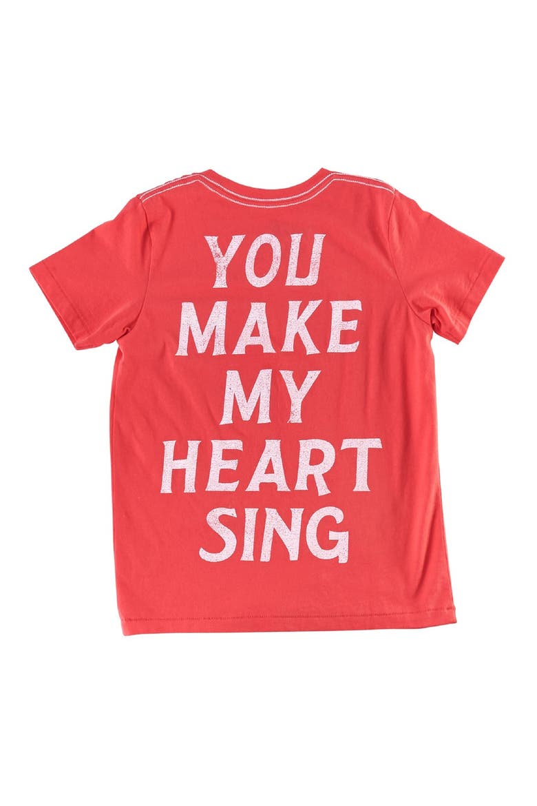 Peek 'Wild Thing' T-Shirt, Alternate, color, RED