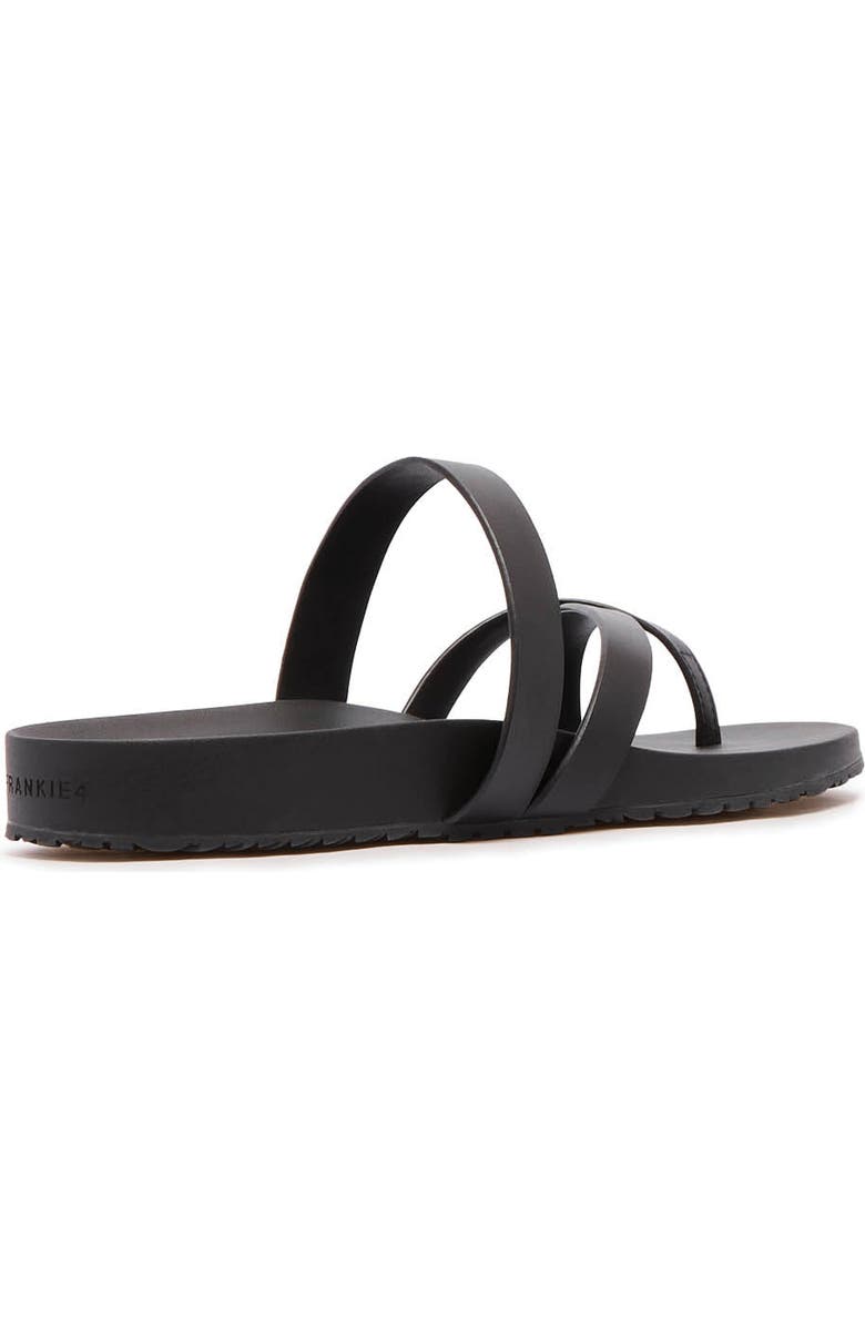 FRANKIE4 Isla Waterproof Toe Loop Sandal, Alternate, color, Black