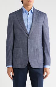 Calvin Klein Two Button Notch Lapel Sportcoat