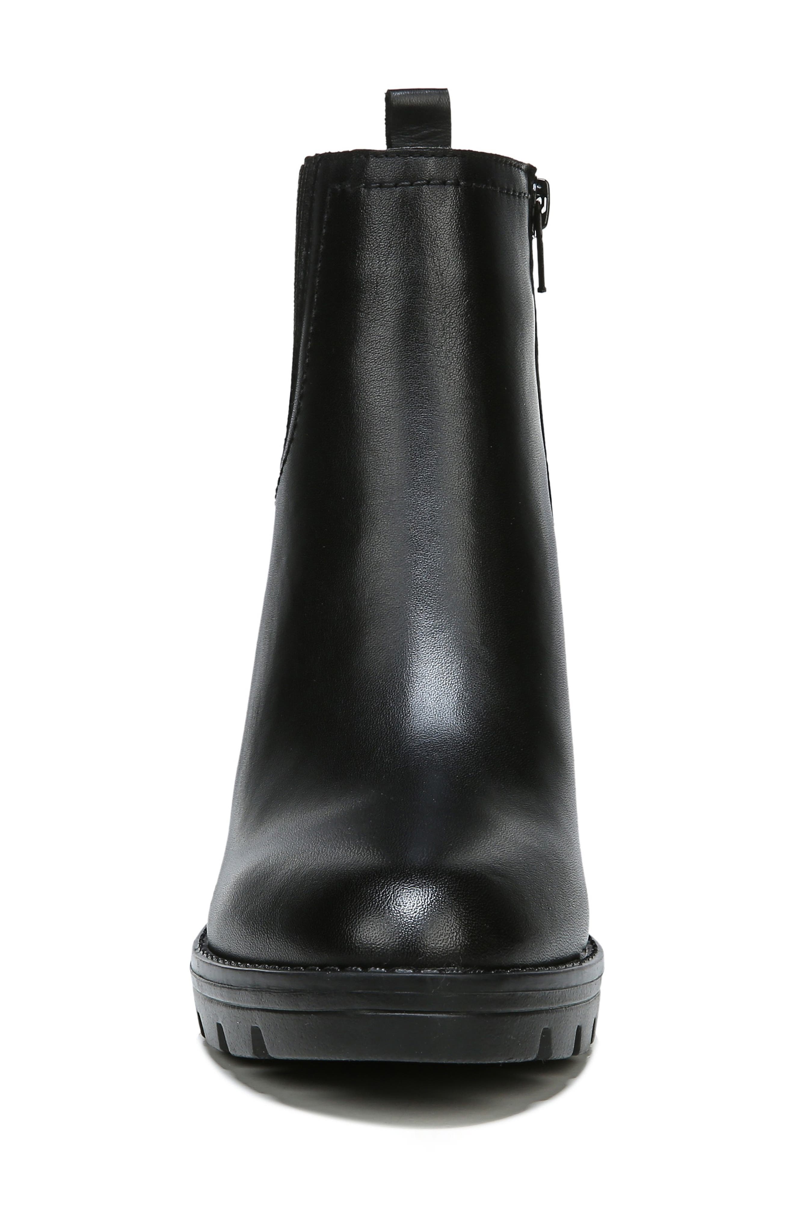 Naturalizer Verney Water Repellent Bootie, Alternate, color, Black Leather