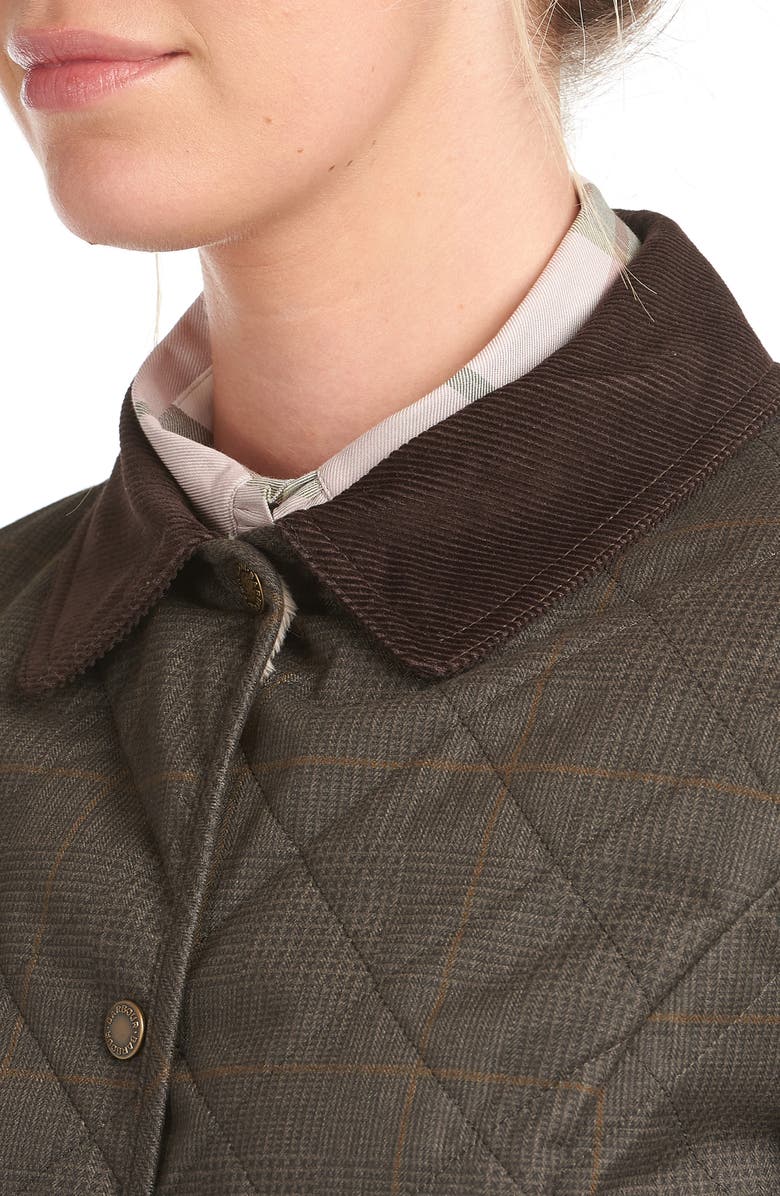 Barbour Huddleson Plaid Quilted Jacket, Alternate, color, 