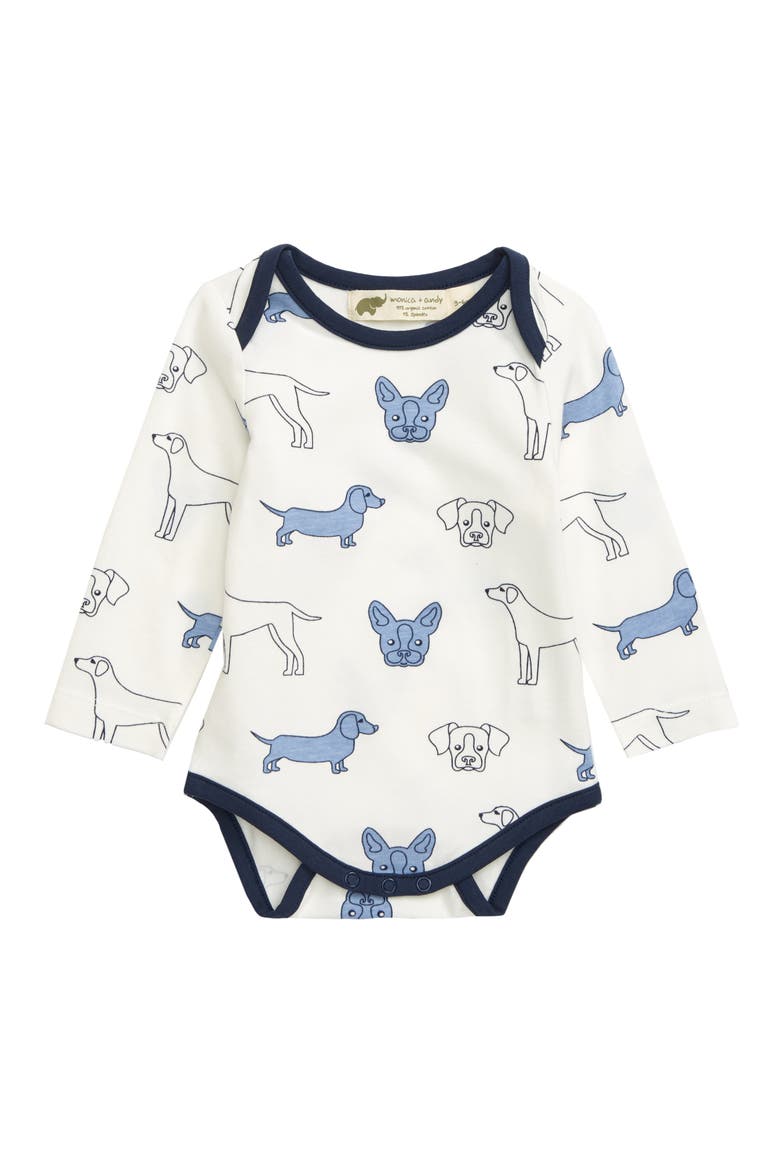 Jack & Jill Bodysuit, Main, color, BLUE