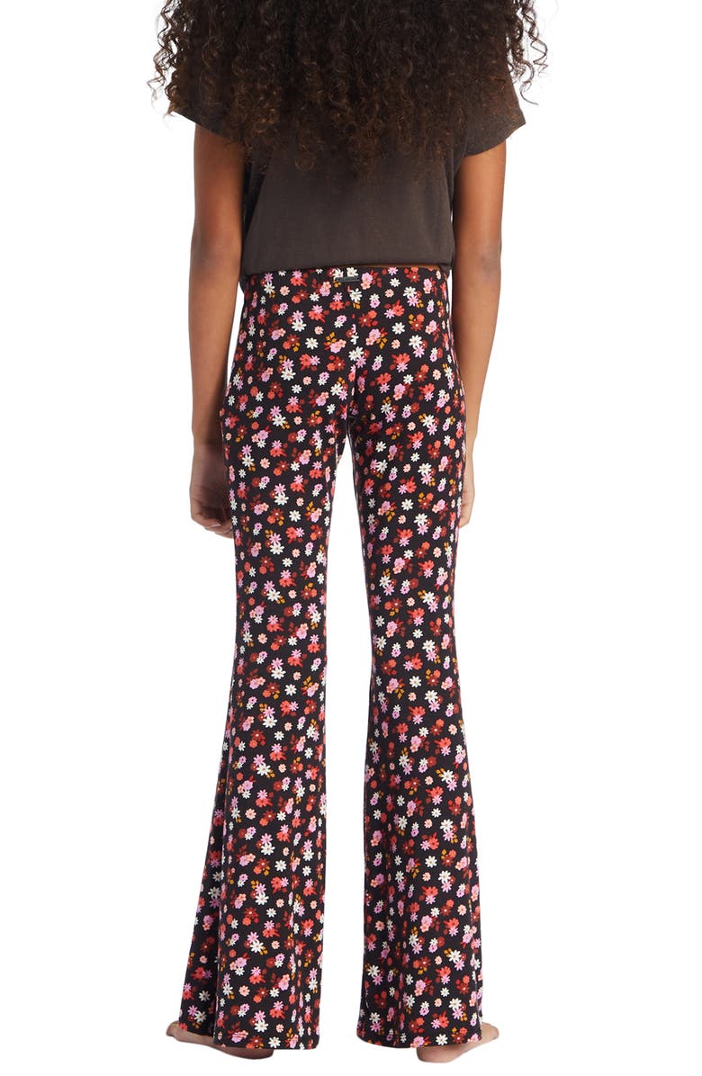 Billabong Kids' Tell Me Print Flared Pants, Alternate, color, 