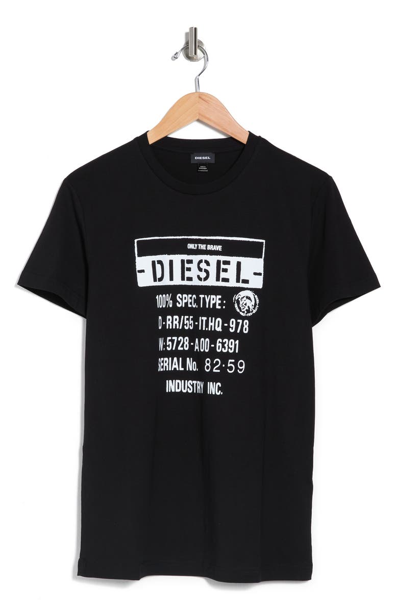 DIESEL<sup>®</sup> DIESEL Diego Logo Tee, Alternate, color, 