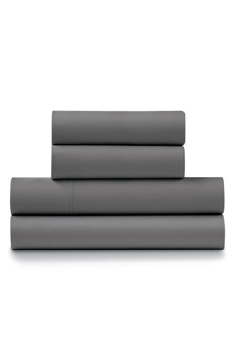 1200 Thread Count Cotton Sateen 4-Piece Sheet Set