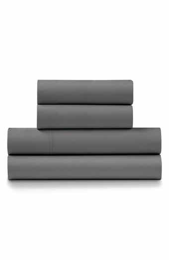 ELLA JAYNE HOME 1200 Thread Count Cotton Sateen 4-Piece Sheet Set
