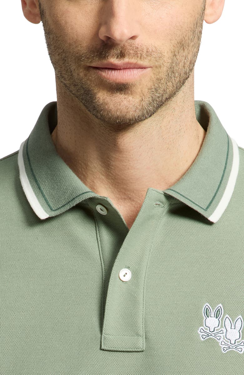 Psycho Bunny Elliot Pima Cotton Piqué Polo, Alternate, color,