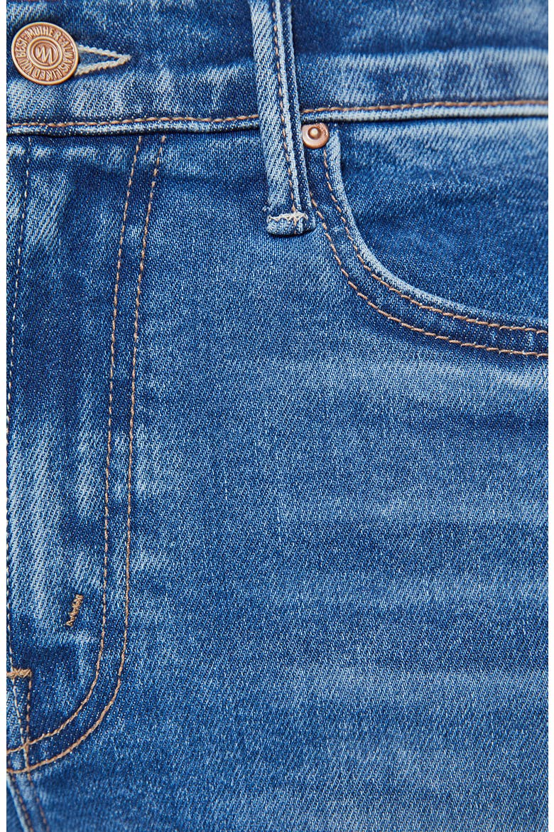 Lil Kick It High Waist Straight Leg Jeans, Alternate, color, BITCHN