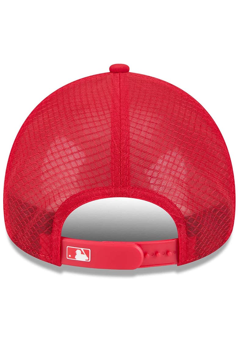 Men's New Era Red Boston Red Sox 2026 Batting Practice Alternate Apex 9FORTY Adjustable Hat, Alternate, color, Red