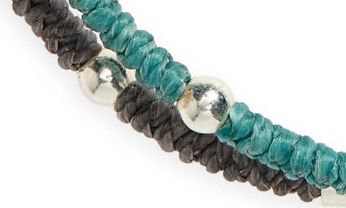 Caputo & Co Balinese Beaded Braided Cord Bracelets