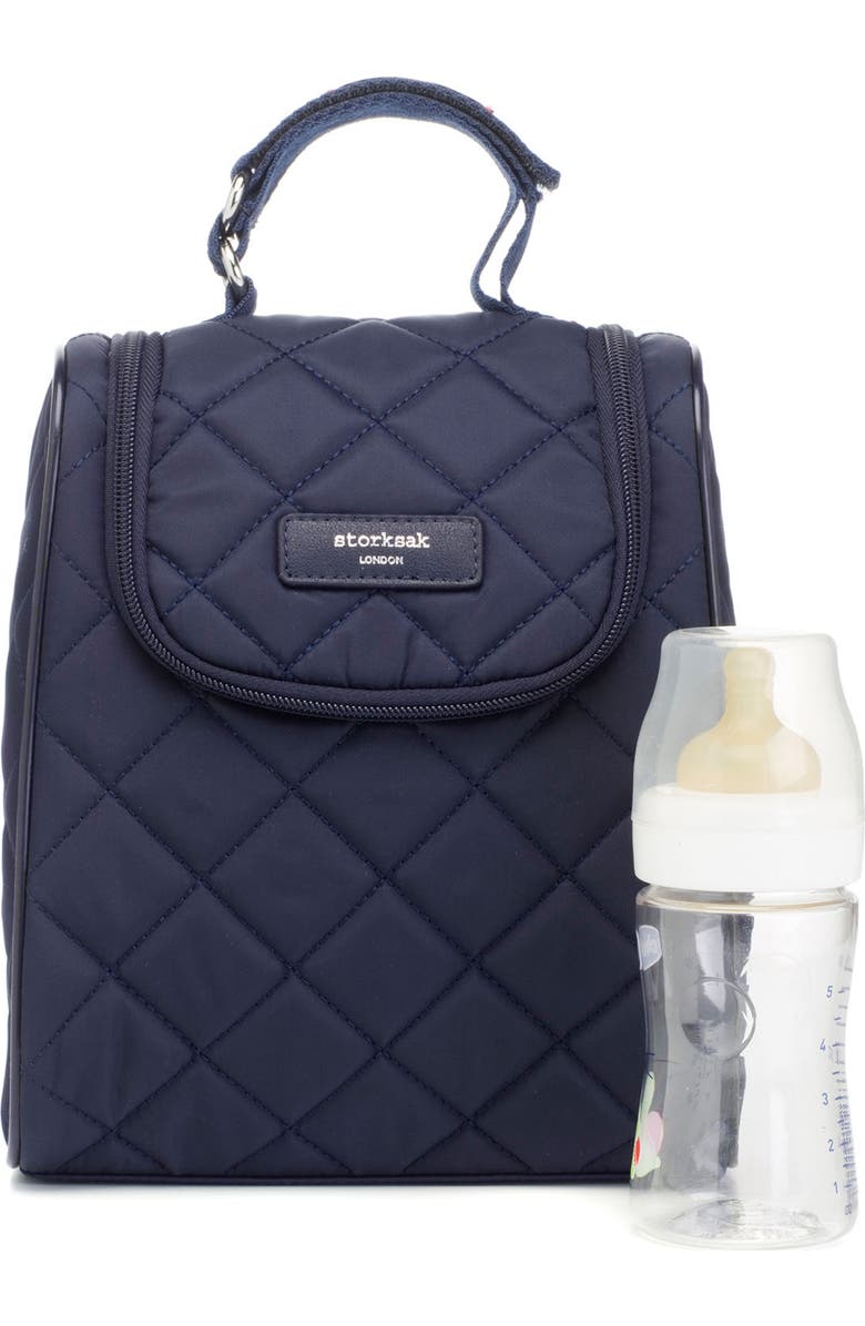 Storksak Stevie Quilted Nylon Diaper Bag, Alternate, color,