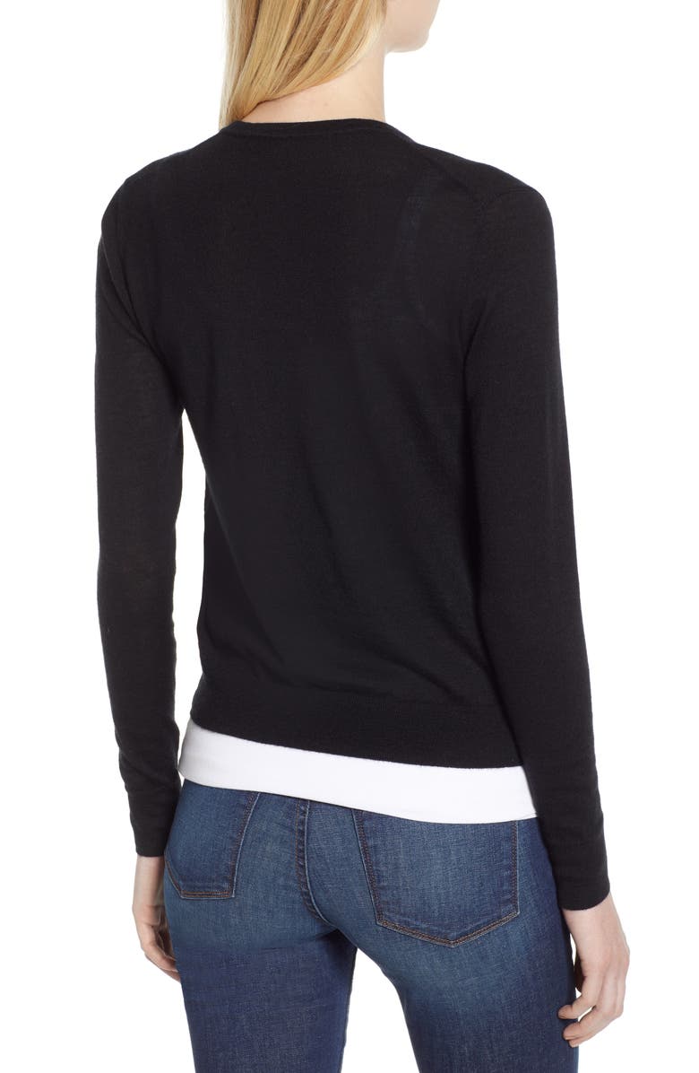 J.Crew Featherweight Cashmere Cardigan, Alternate, color, 