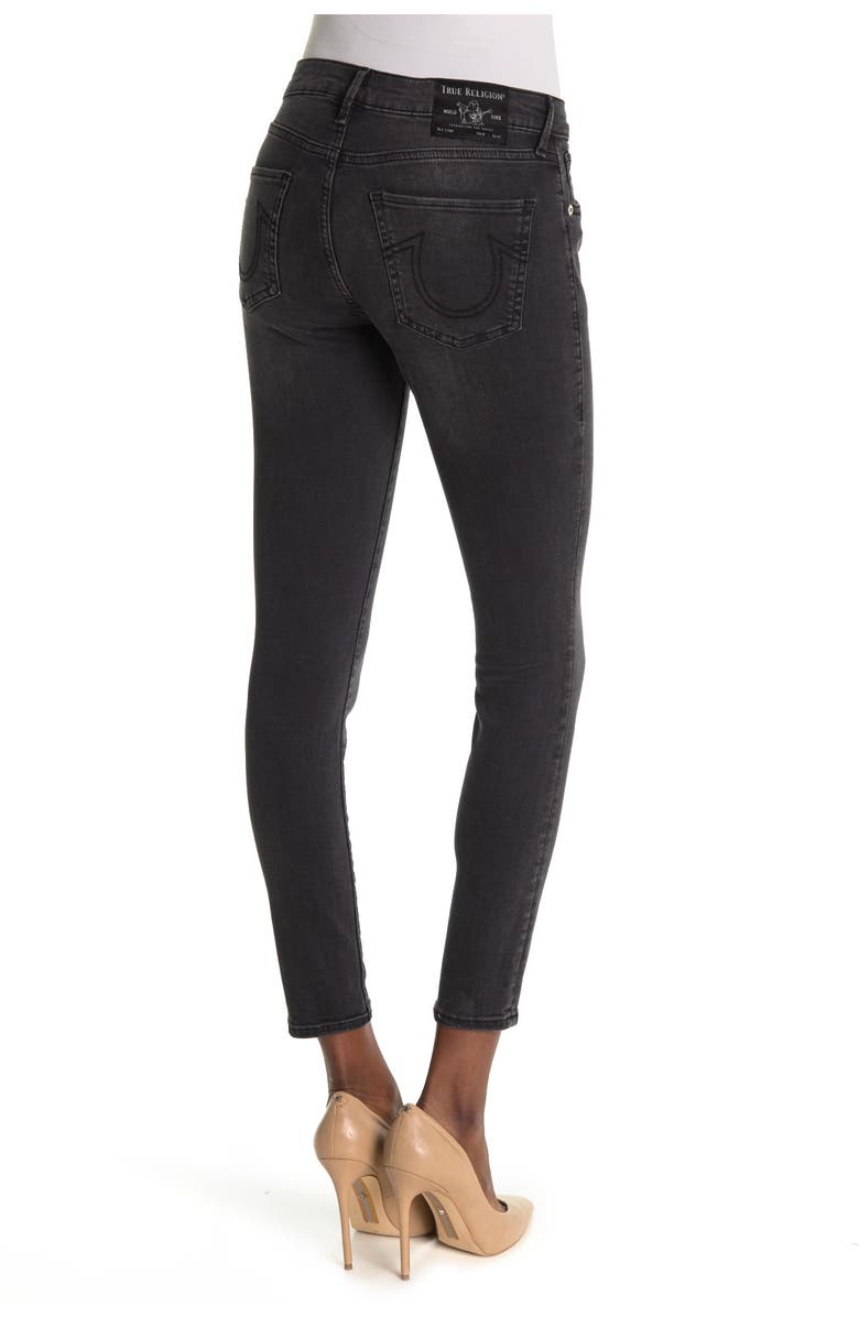True Religion Brand Jeans Jennie Mid Rise Skinny Jeans, Alternate, color,