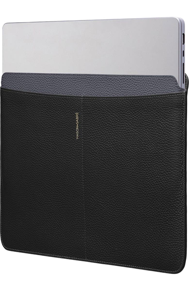 MAISON de SABRÉ Leather Laptop Sleeve, Alternate, color,