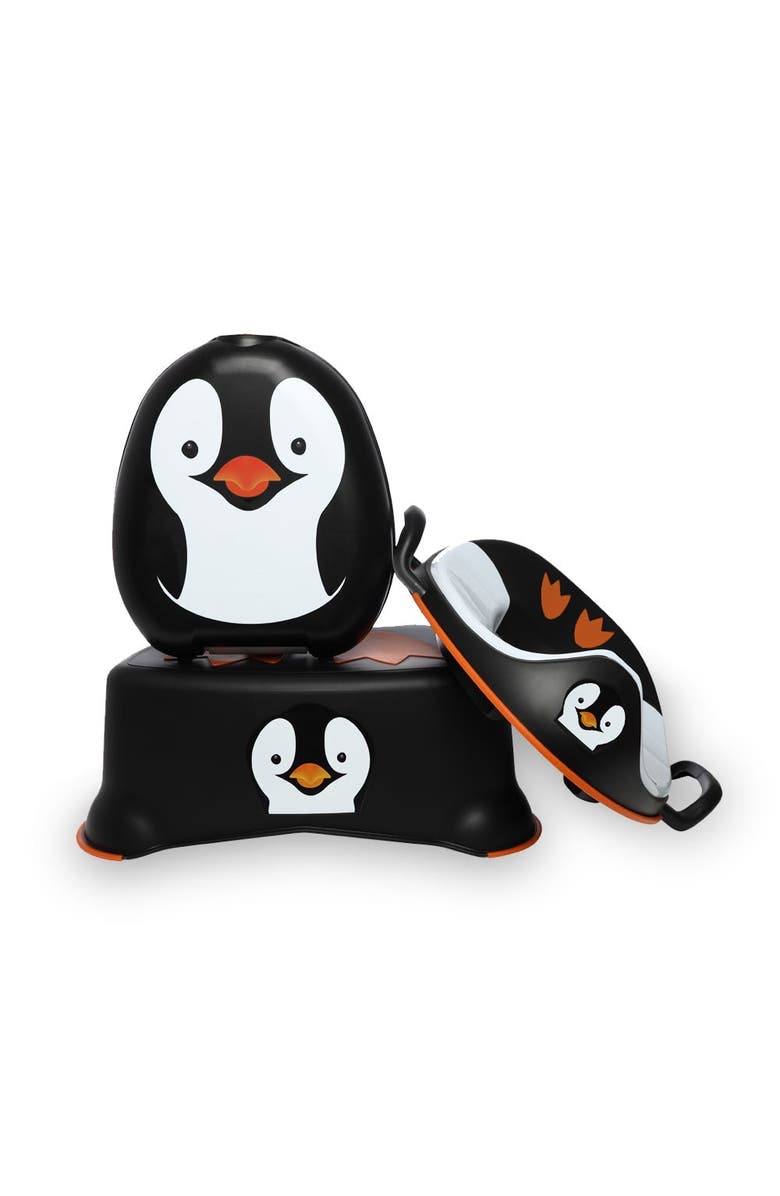 My Carry Potty Travel Potty, Trainer Seat & Step Stool, Main, color, Penguin