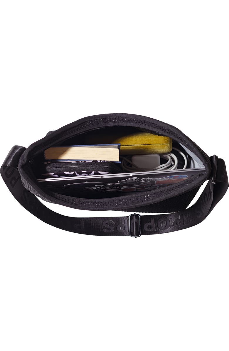 POP UPS BRAND Crossbody Hobo Bag, Alternate, color, Black