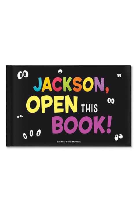 'Open This Book' Personalized Storybook
