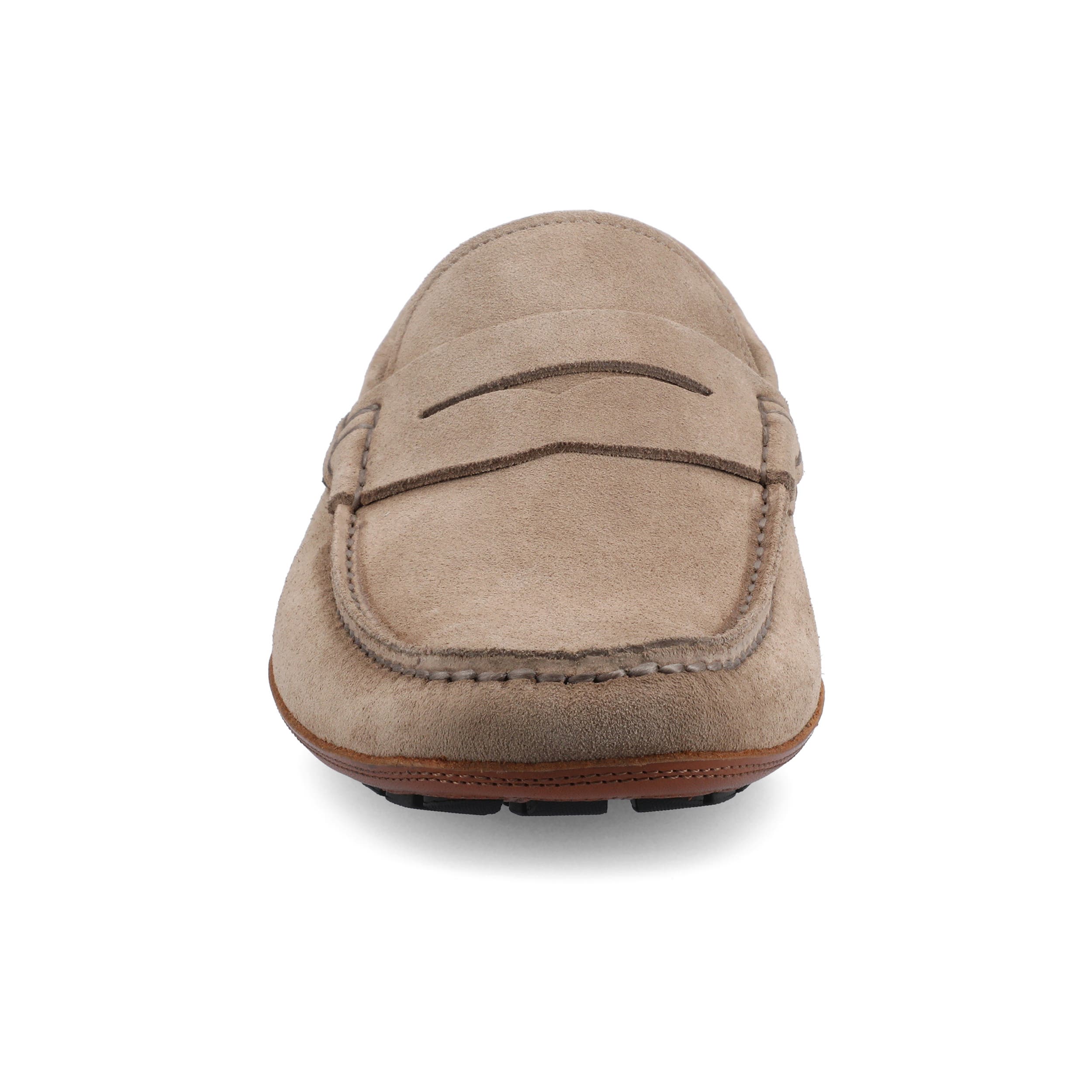 The Luke Driver Moc, Alternate, color, Taupe/Suede