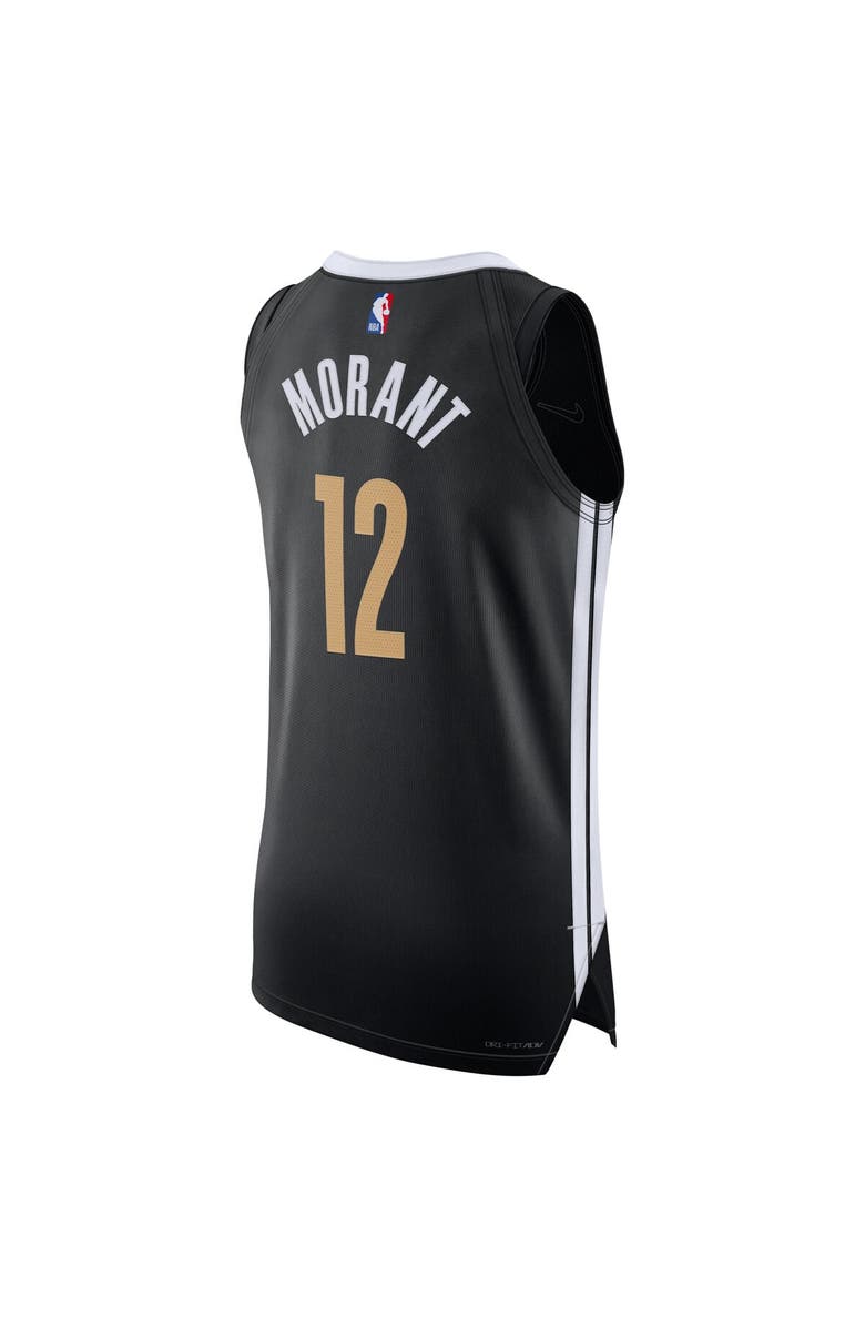 Nike Men's Nike Ja Morant Black Memphis Grizzlies  Authentic Jersey - City Edition, Alternate, color, 