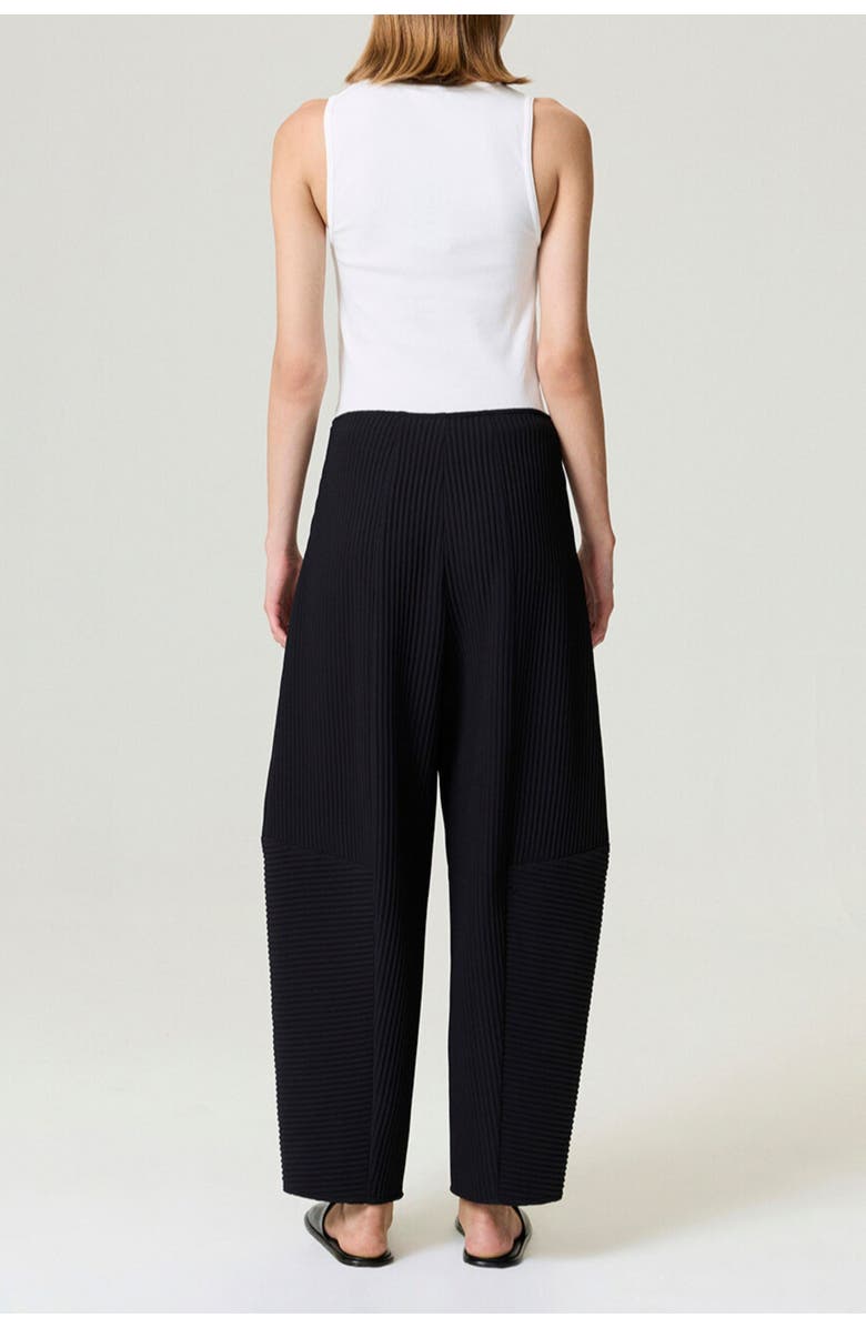 Nocturne Cord Detailed Pants, Alternate, color, Black