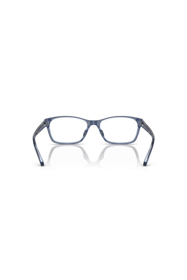 53mm Square optical glasses, Alternate, color, Blue