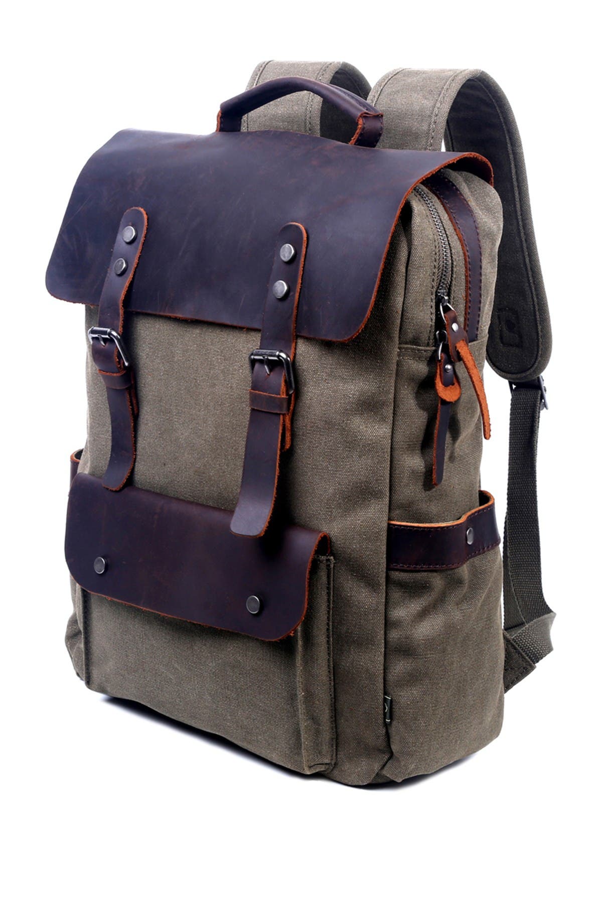 THE SAME DIRECTION Valley Hills Canvas Backpack, Alternate, color, 