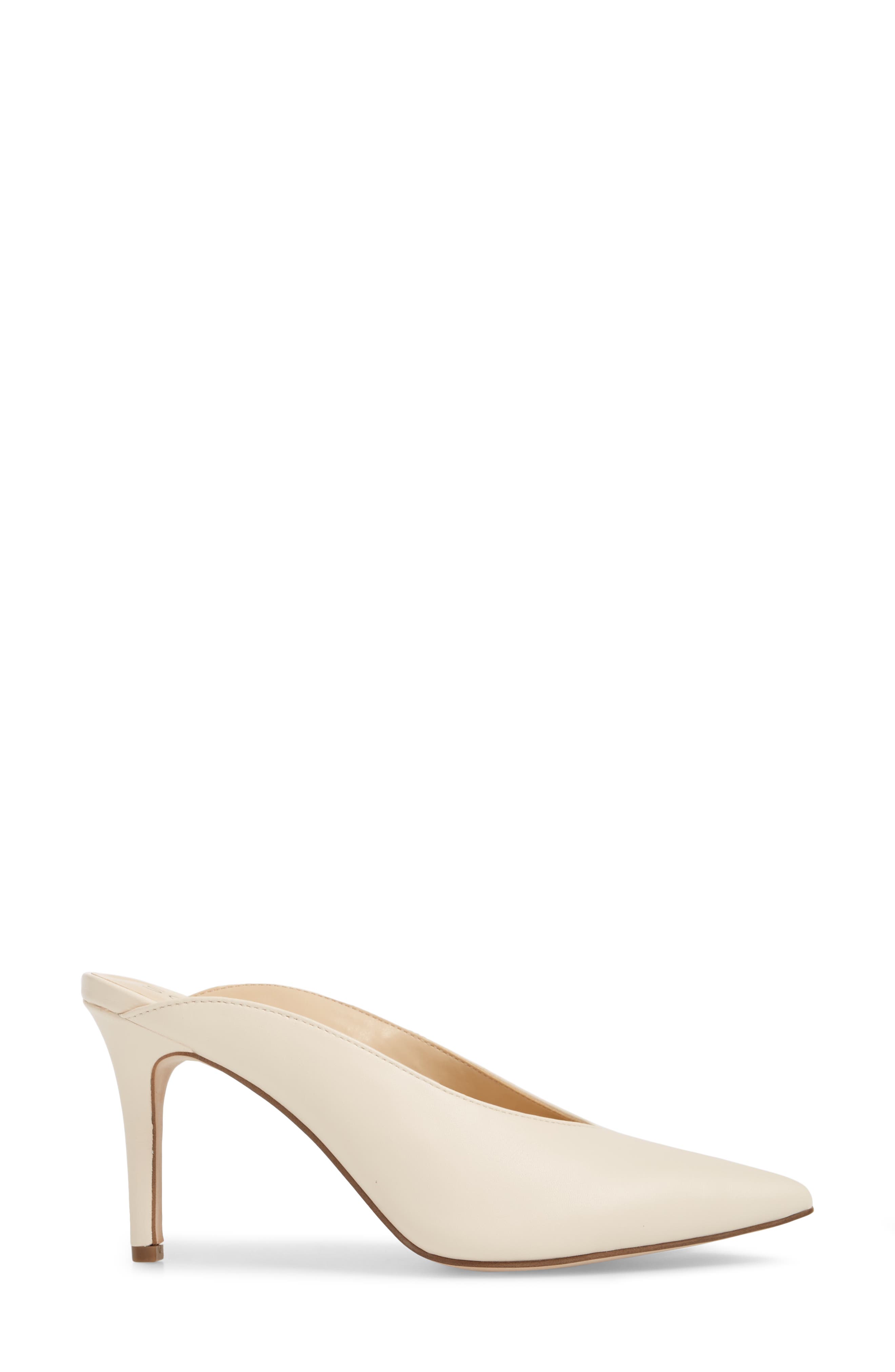 Bethenia Mule, Alternate, color, EGGSHELL CREAM