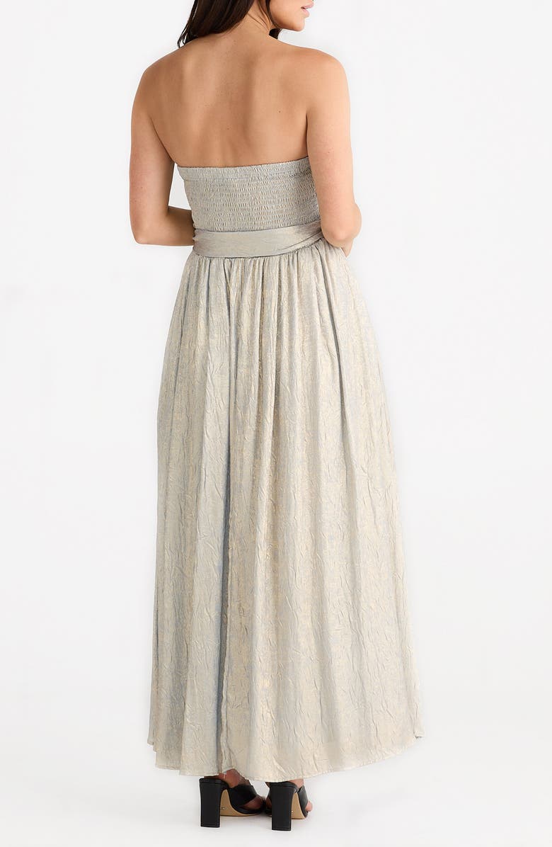 Brave+True Avalon Strapless Dress, Alternate, color, Champagne