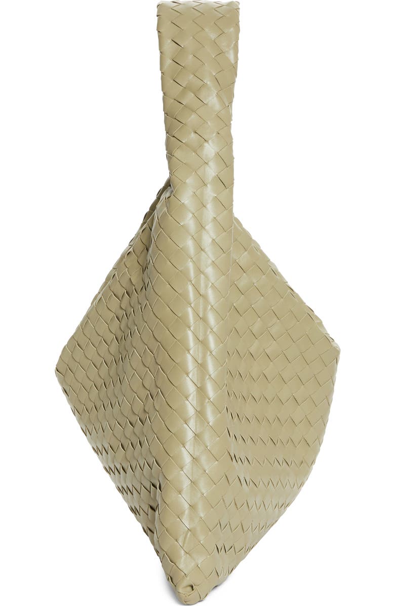 Bottega Veneta Large Hop Intrecciato Leather Hobo Bag, Alternate, color, 2929 Travertine-Muse Bra